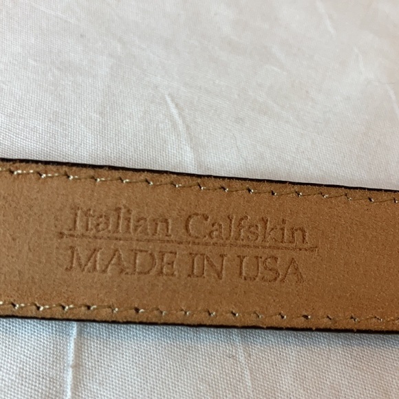 WCM NEW YORK ITALIAN CALFSKIN BELT for women’s. - Picture 6 of 10